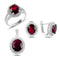 Turkish Handmade Lux Jewelry 925 Sterling Silver Ladies Womans Set 409 silverbazaaristanbul 