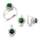 Turkish Handmade Lux Jewelry 925 Sterling Silver Ladies Womans Set 416 silverbazaaristanbul 
