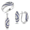 Turkish Handmade Lux Jewelry 925 Sterling Silver Ladies Womans Set 86 silverbazaaristanbul 