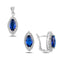 Turkish Handmade Lux Jewelry 925 Sterling Silver Ladies Womans Set 88 silverbazaaristanbul 