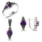 Turkish Handmade Lux Jewelry 925 Sterling Silver Ladies Womans Set 92 silverbazaaristanbul 
