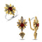 Turkish Handmade Lux Jewelry 925 Sterling Silver Ladies Womans Set 96 silverbazaaristanbul 