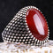 Turkish Jewelry 925 Sterling Silver Red Agate Aqeeq Mens Man Ring silverbazaaristanbul 