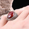 Turkish Jewelry 925 Sterling Silver Red Agate Aqeeq Mens Man Ring silverbazaaristanbul 